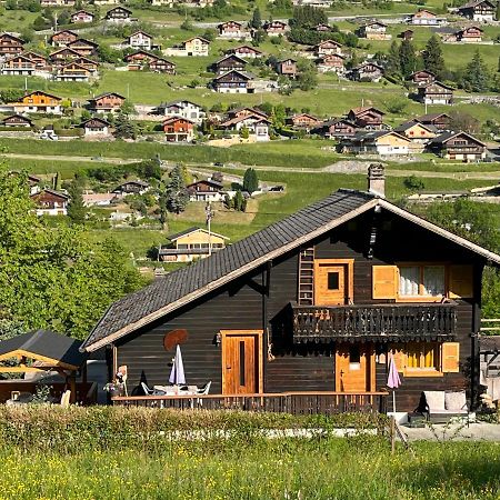 Le Mazot Villa Troistorrents Exteriör bild