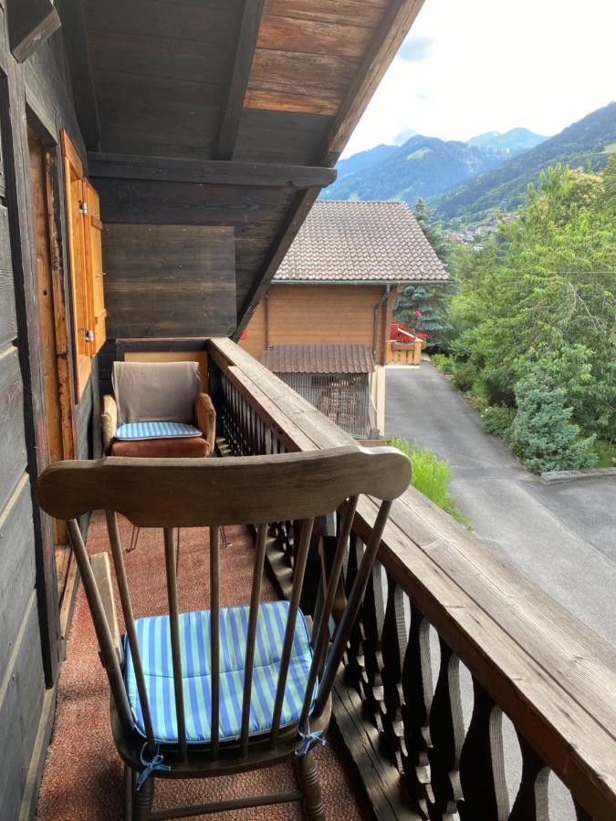 Le Mazot Villa Troistorrents Exteriör bild