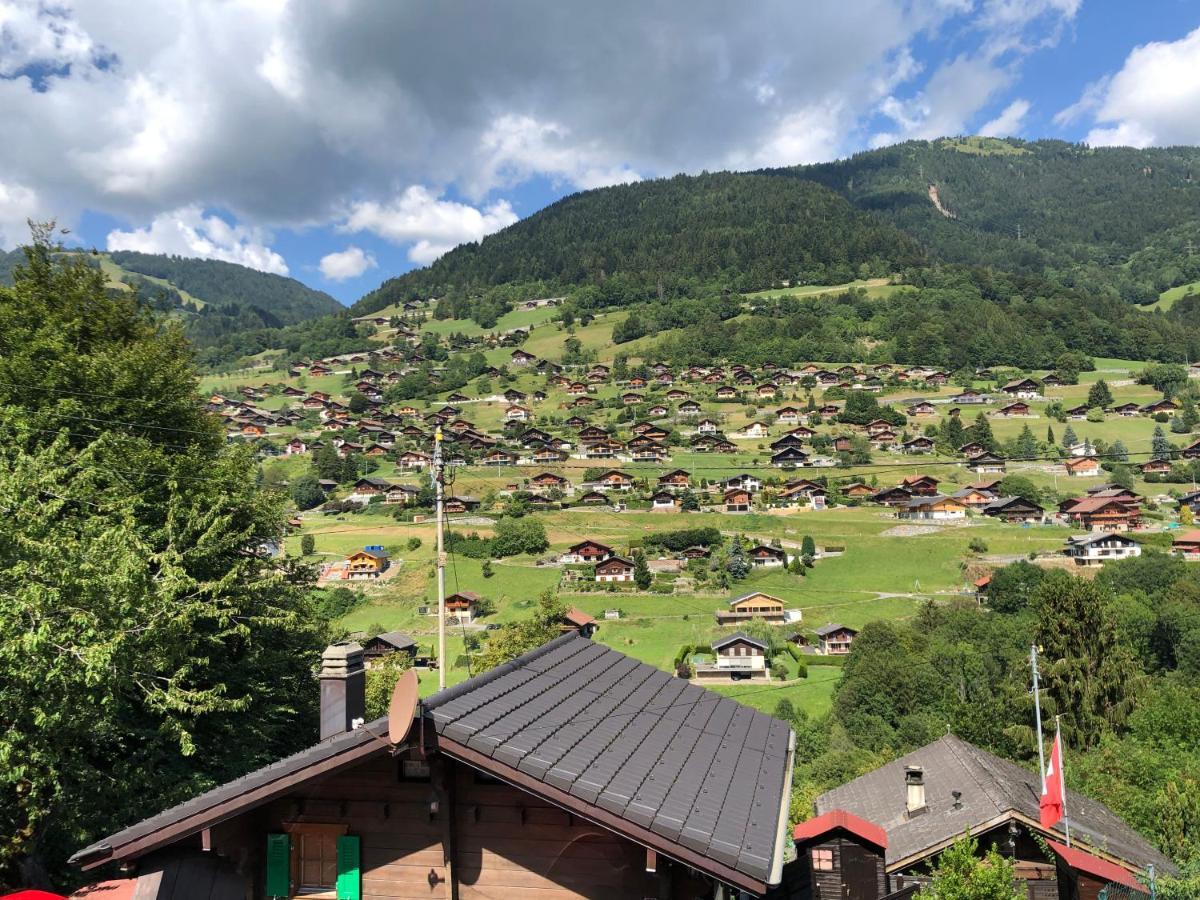 Le Mazot Villa Troistorrents Exteriör bild