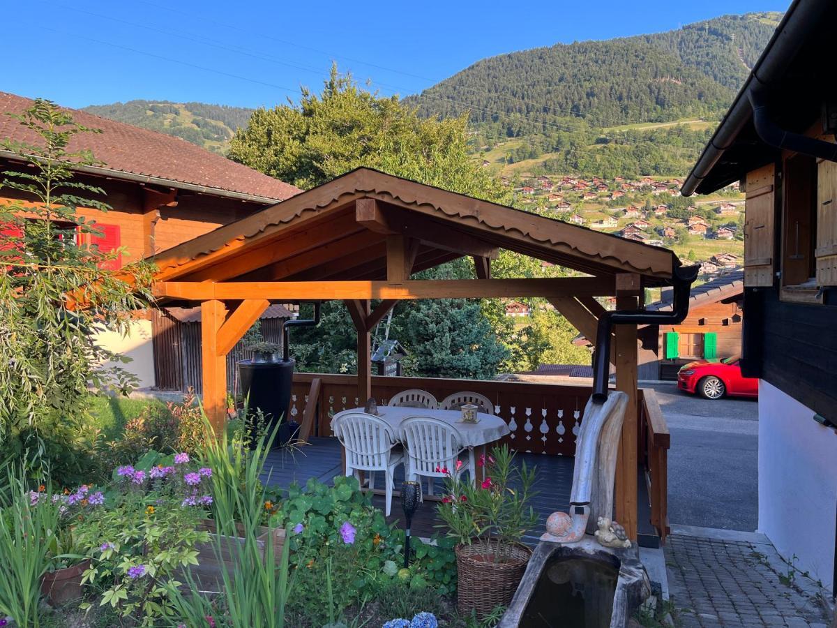 Le Mazot Villa Troistorrents Exteriör bild