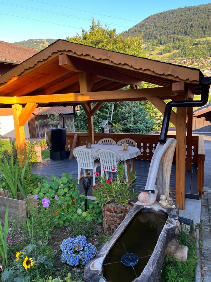 Le Mazot Villa Troistorrents Exteriör bild