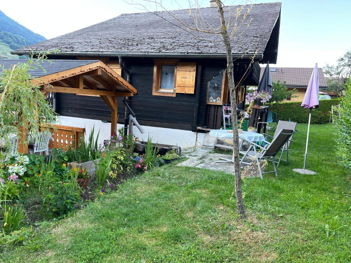 Le Mazot Villa Troistorrents Exteriör bild