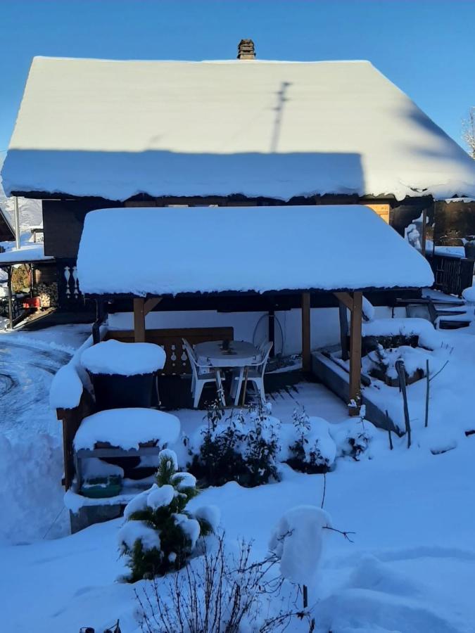 Le Mazot Villa Troistorrents Exteriör bild